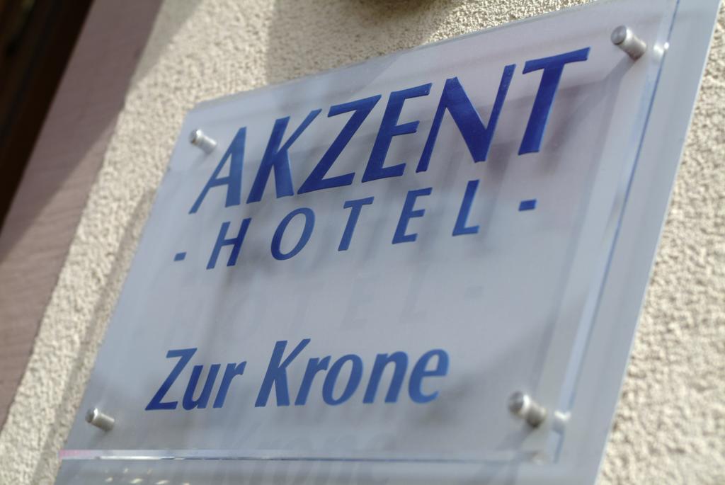 Akzent Hotel Krone Helmstadt Exterior photo